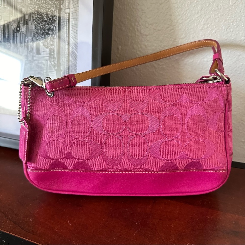 ⭐️ FINAL PRICE DROP Coach Y2K Hot Pink Demi #6094